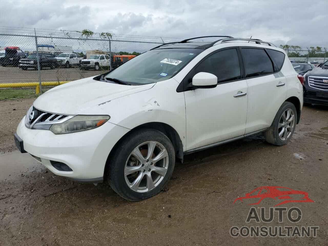 NISSAN MURANO 2012 - JN8AZ1MU2CW106100