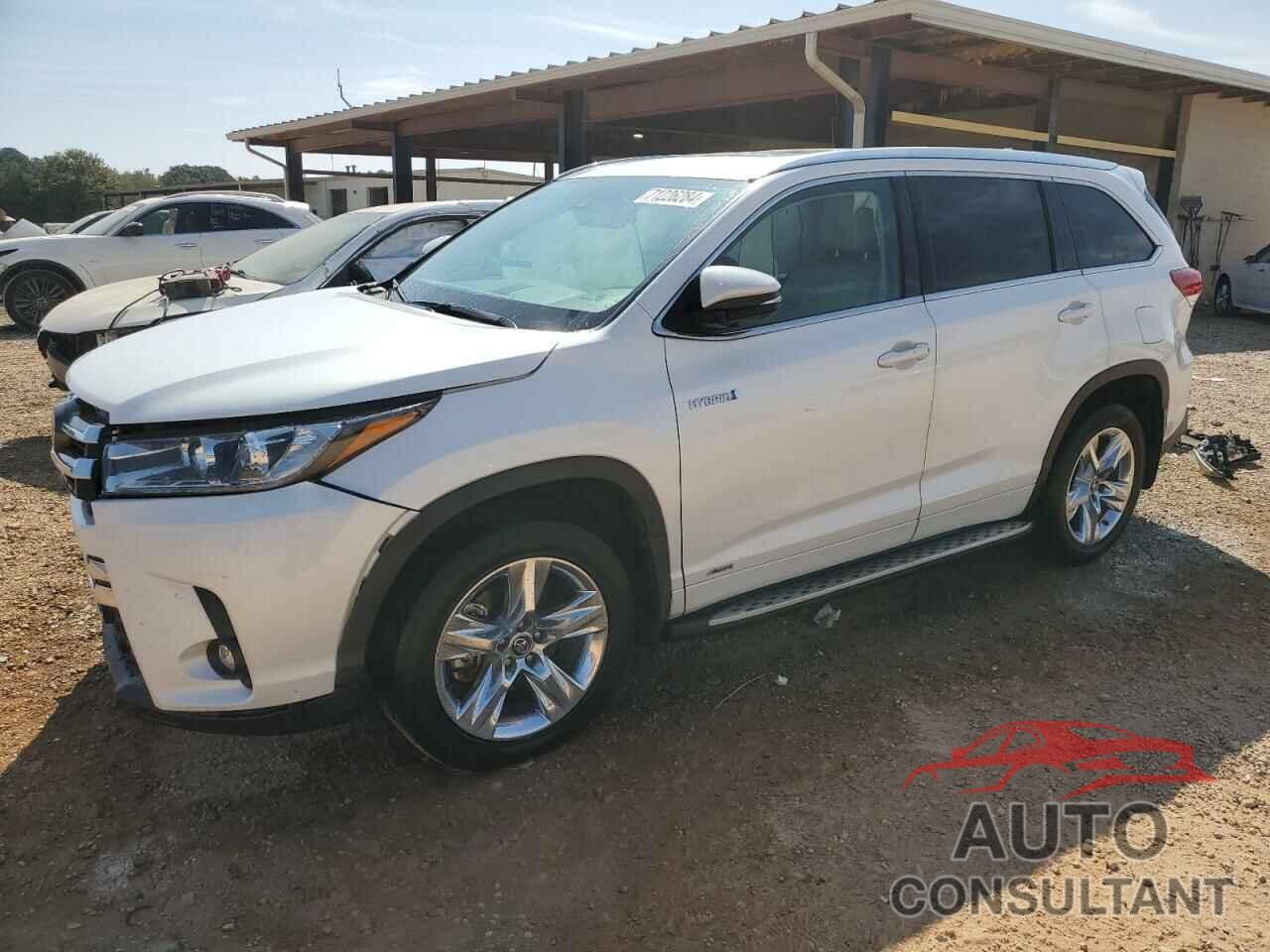 TOYOTA HIGHLANDER 2019 - 5TDDGRFH1KS061243