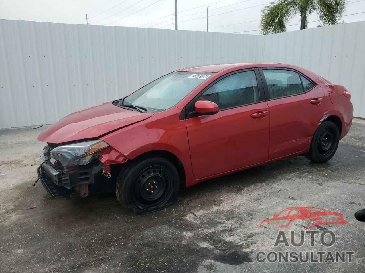 TOYOTA COROLLA 2019 - 2T1BURHEXKC155908