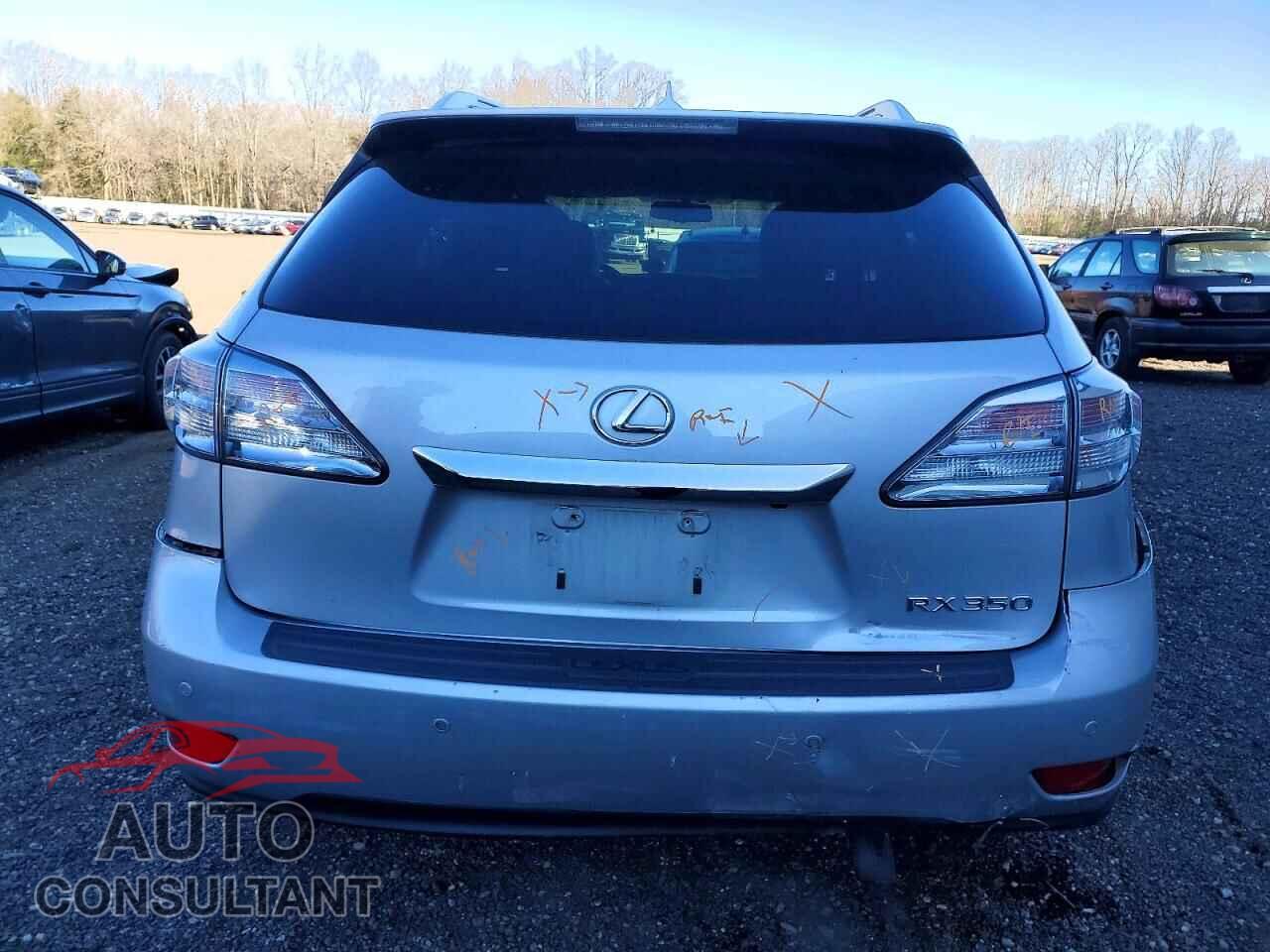 LEXUS RX350 2011 - 2T2BK1BA1BC120764