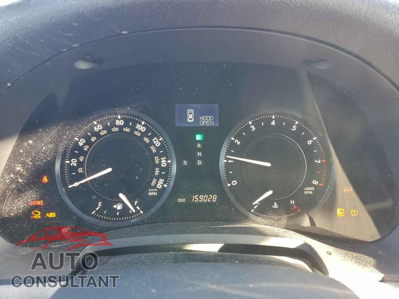 LEXUS IS 2010 - JTHFF2C28A2506780