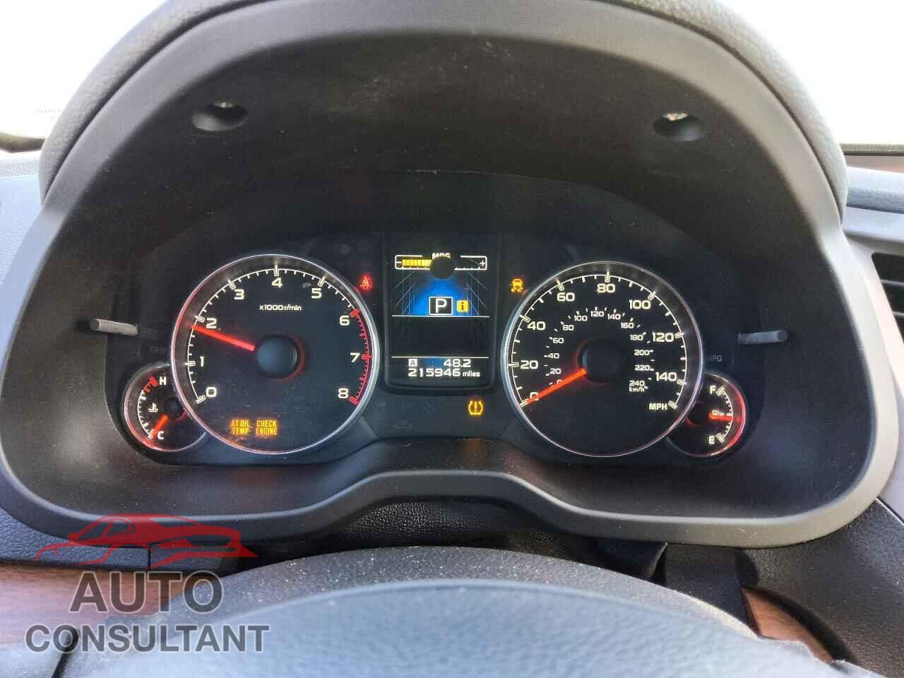 SUBARU OUTBACK 2013 - 4S4BRCLC2D3258736