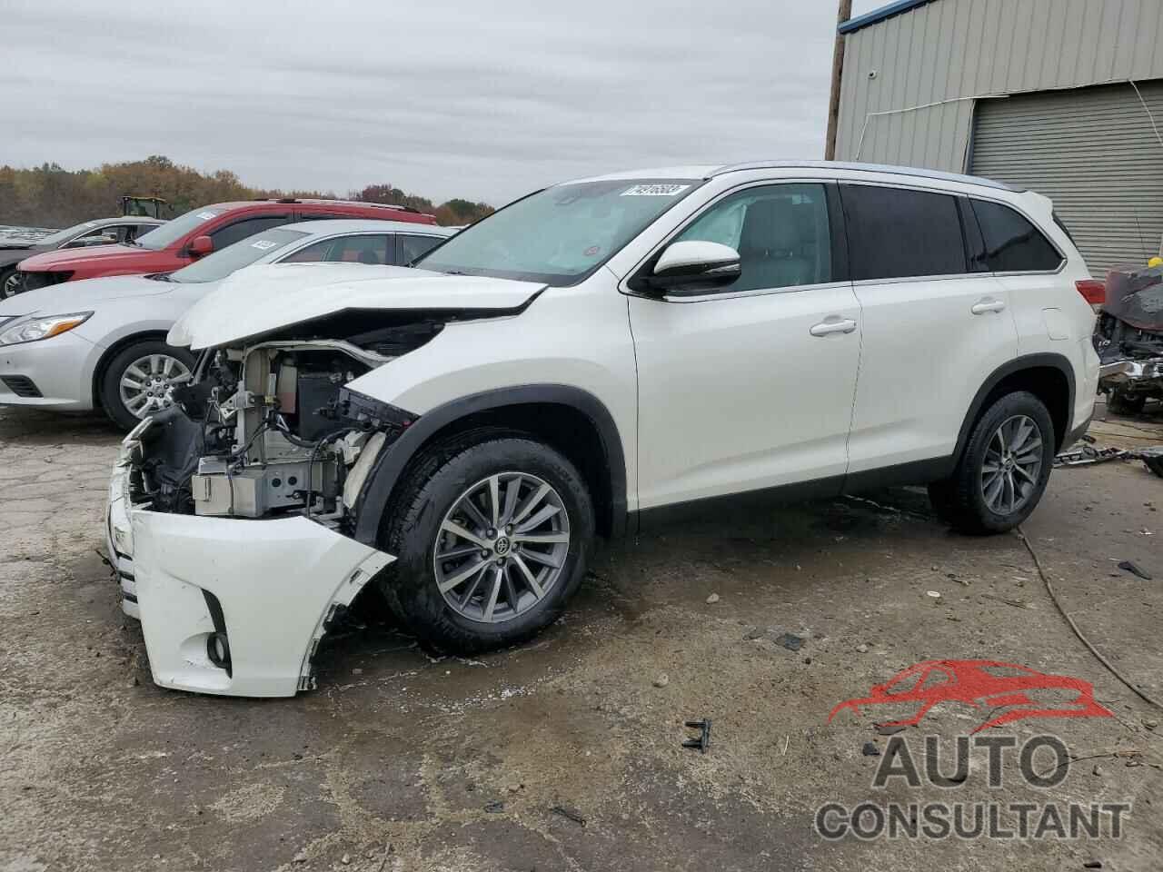 TOYOTA HIGHLANDER 2019 - 5TDKZRFH4KS571118