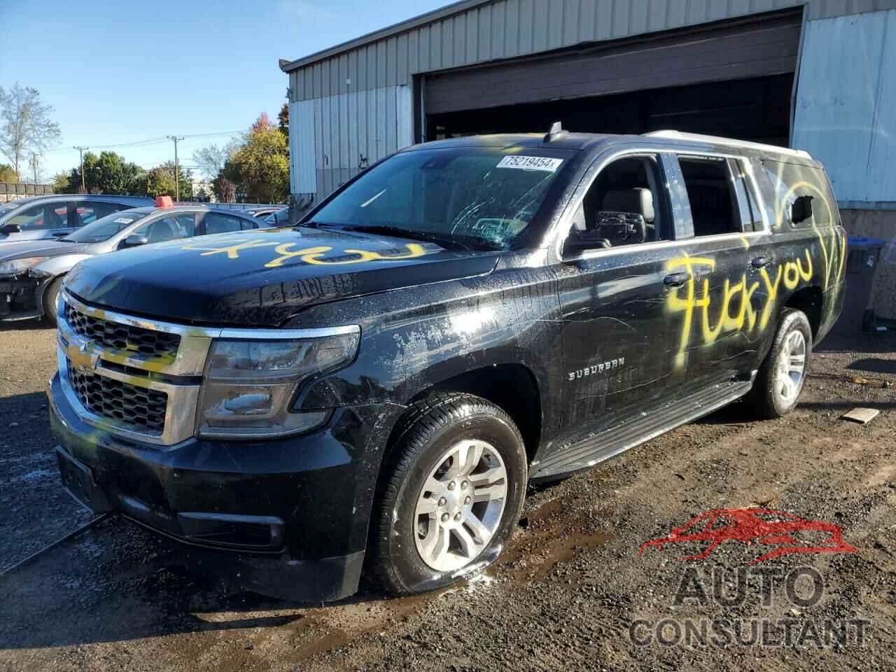 CHEVROLET SUBURBAN 2017 - 1GNSKHKC6HR198512