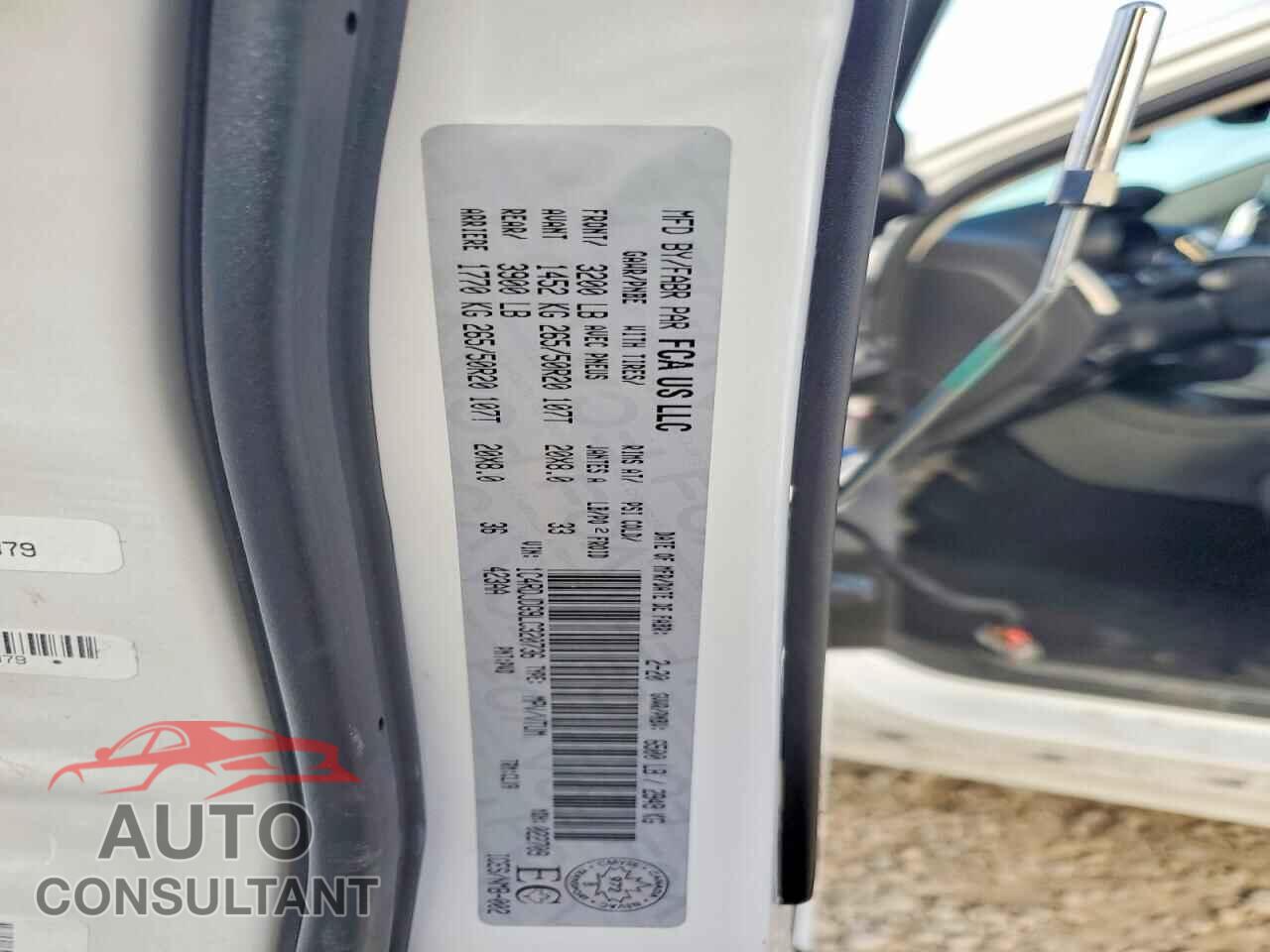DODGE DURANGO 2020 - 1C4RDJDG9LC320736
