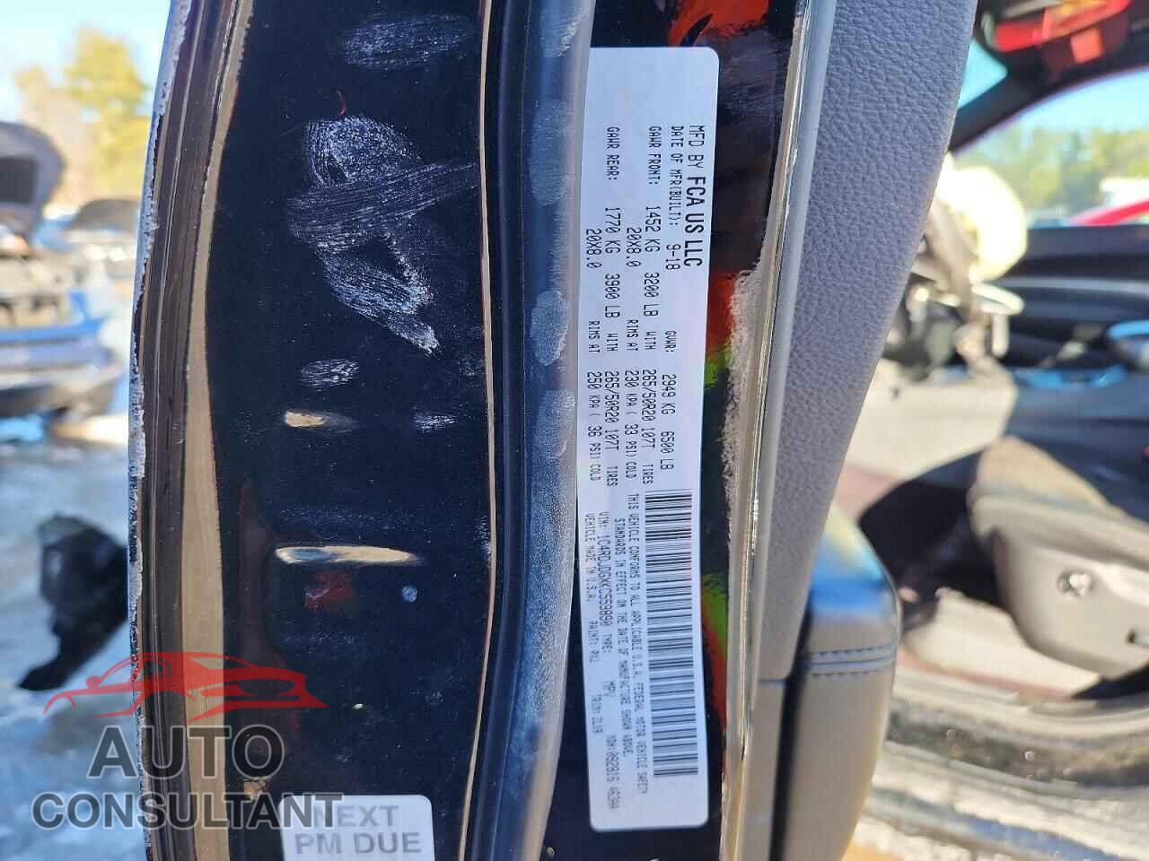 DODGE DURANGO 2019 - 1C4RDJDGXKC559890
