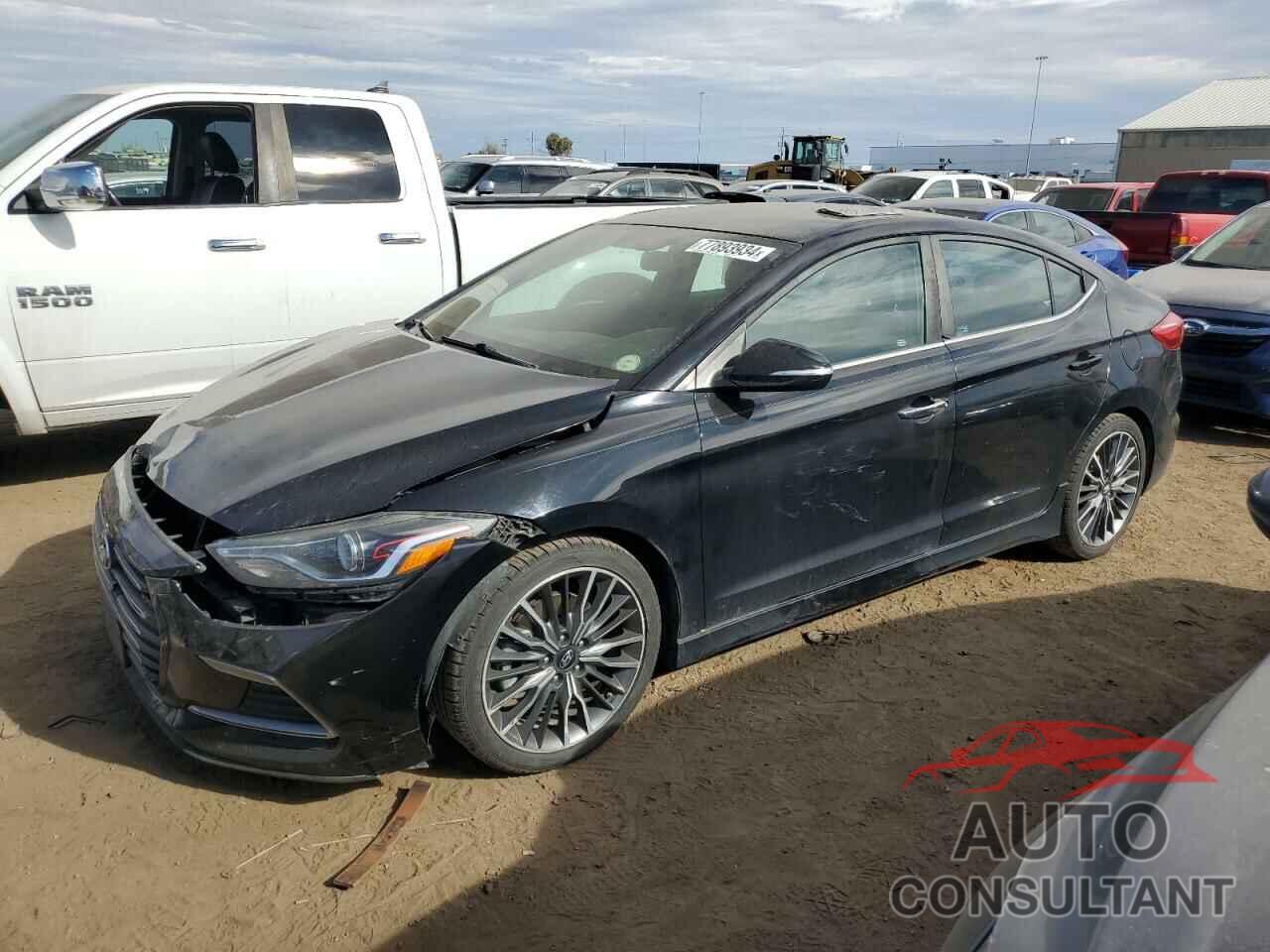 HYUNDAI ELANTRA 2017 - KMHD04LB3HU332567