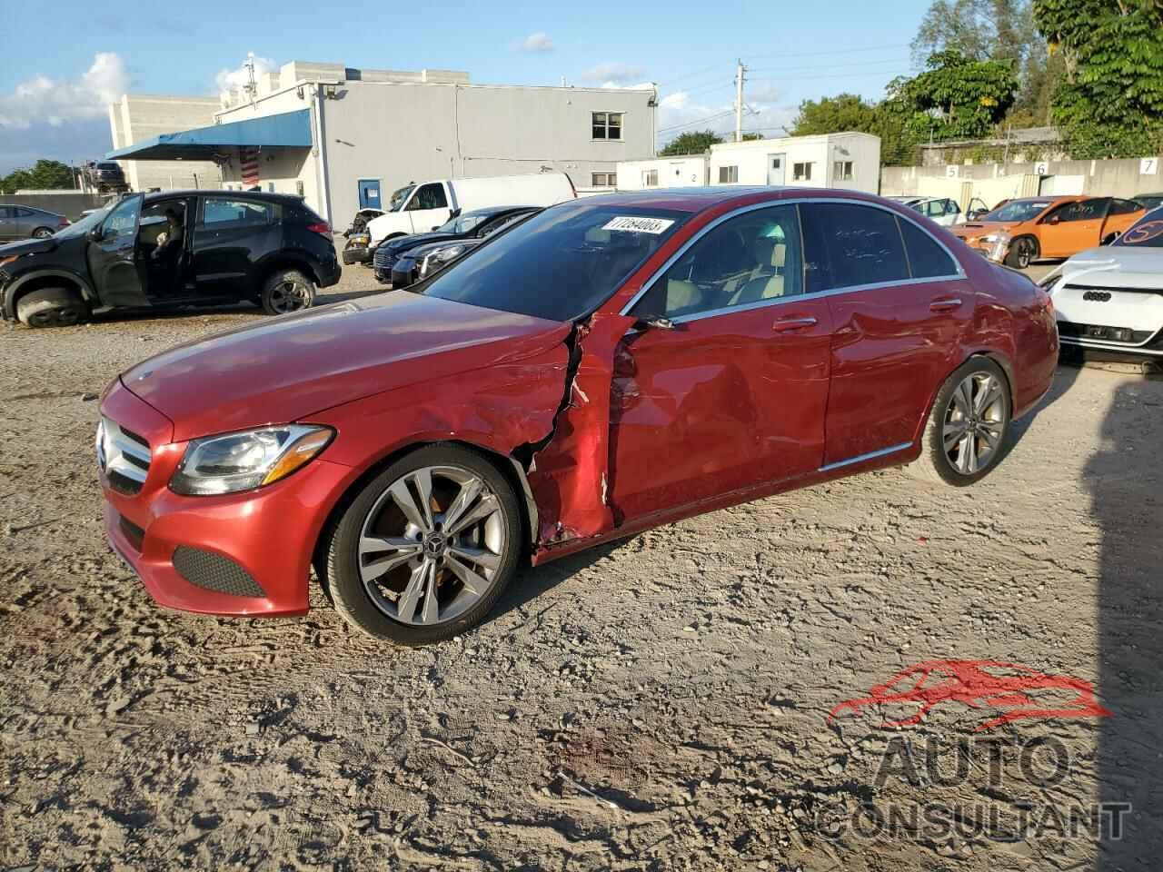 MERCEDES-BENZ C-CLASS 2018 - 55SWF4JB2JU263687