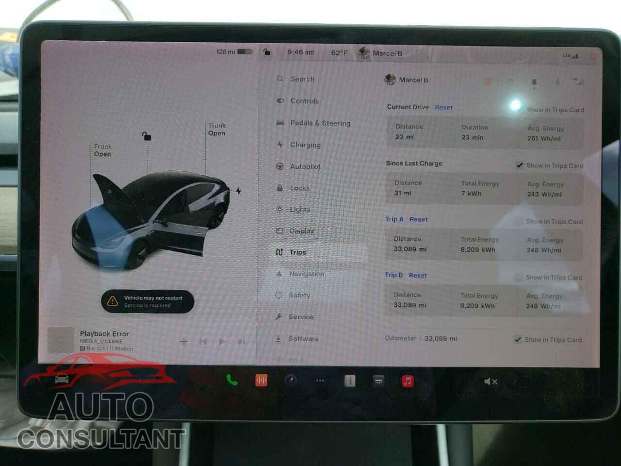 TESLA MODEL 3 2020 - 5YJ3E1EA8LF803523