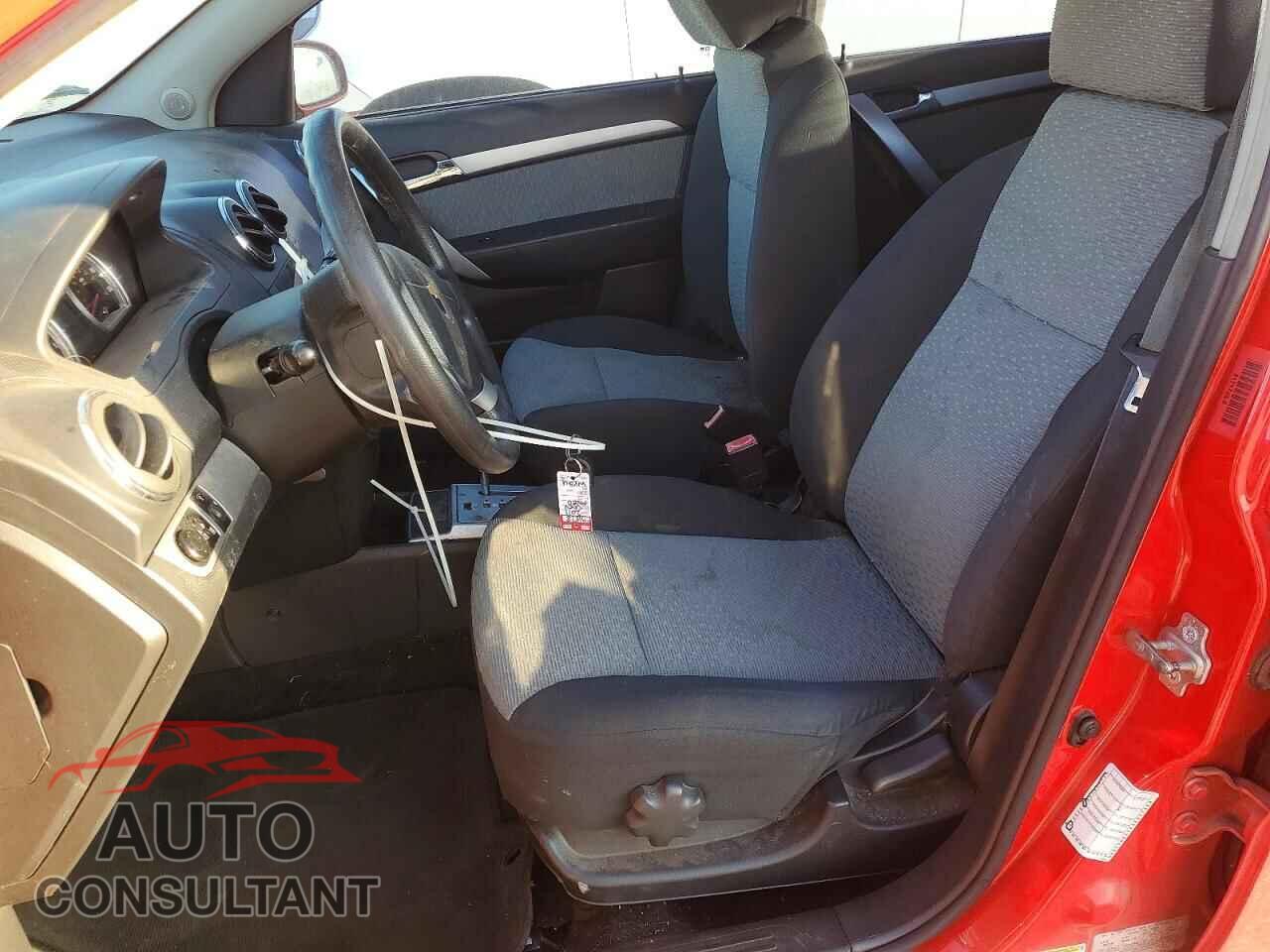 CHEVROLET AVEO 2011 - KL1TG6DE7BB120667