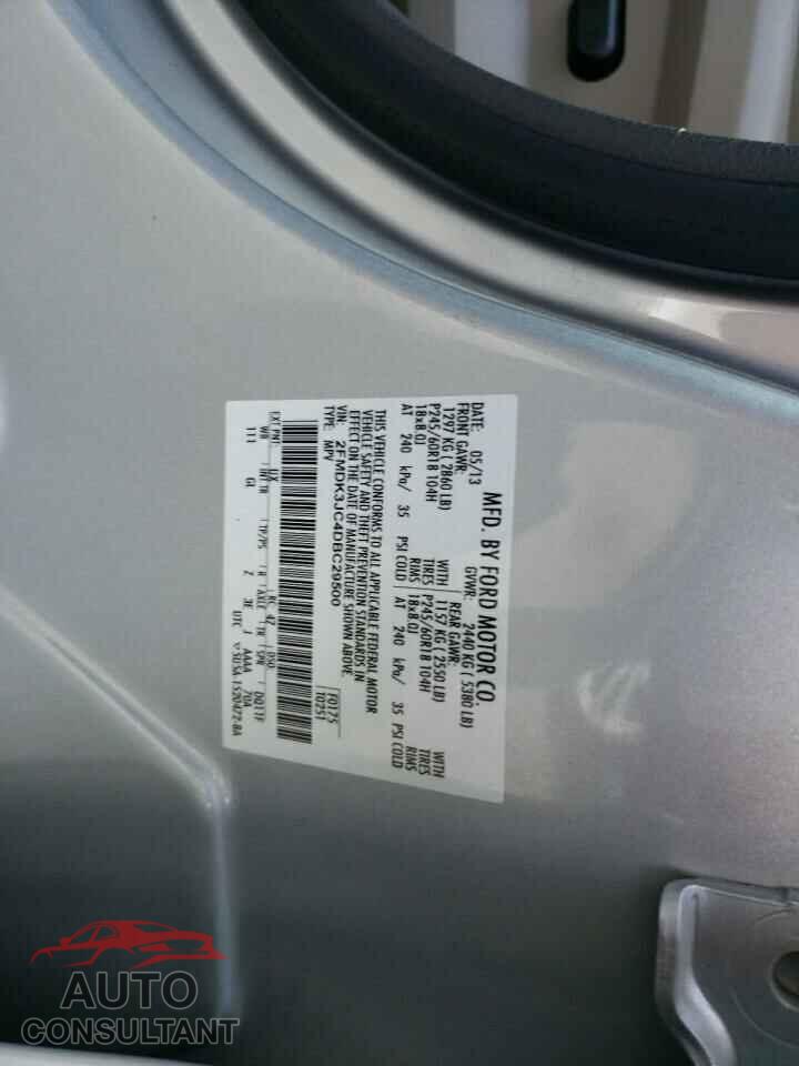 FORD EDGE 2013 - 2FMDK3JC4DBC29500