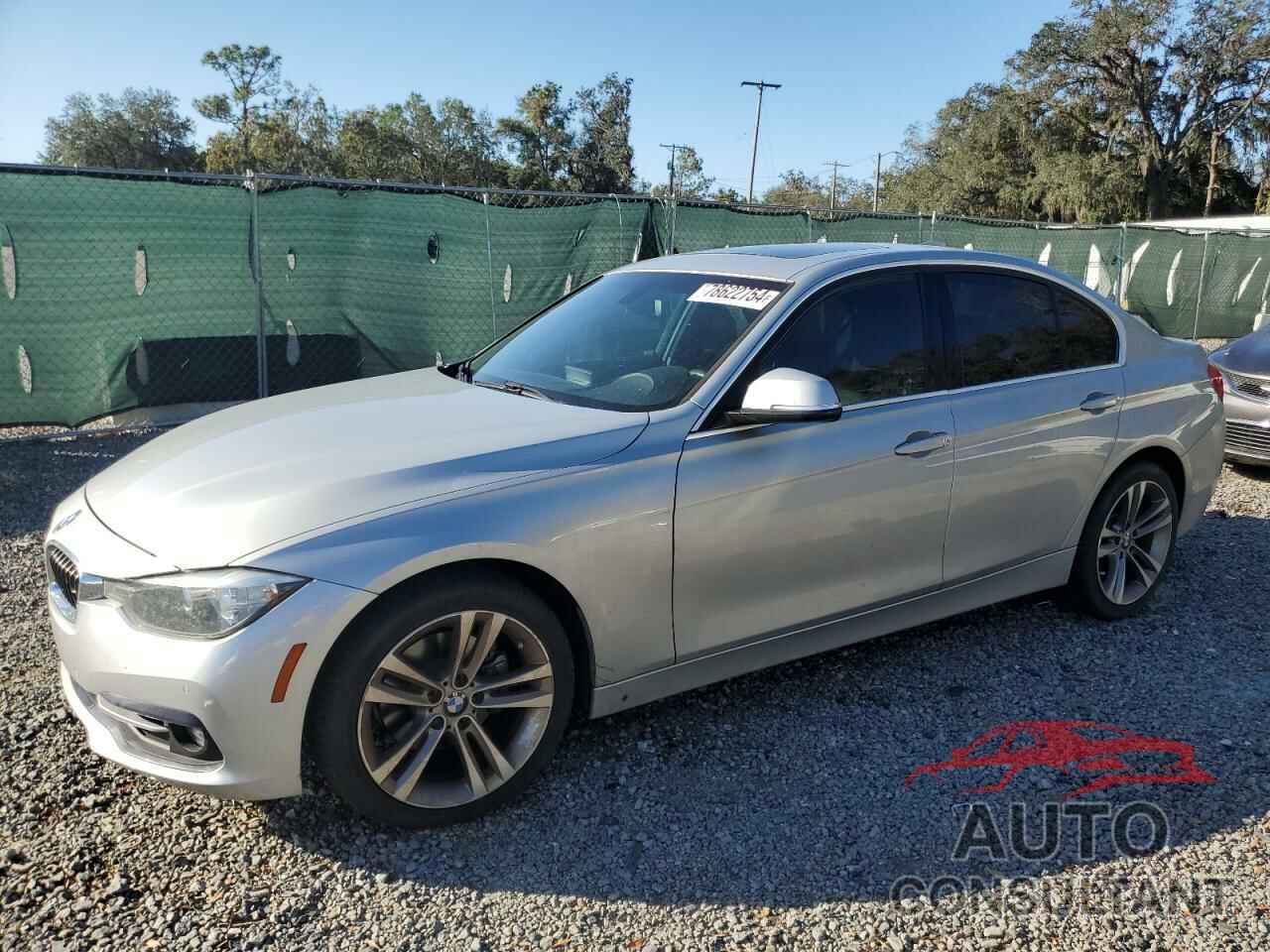 BMW 3 SERIES 2017 - WBA8B9G35HNU53981