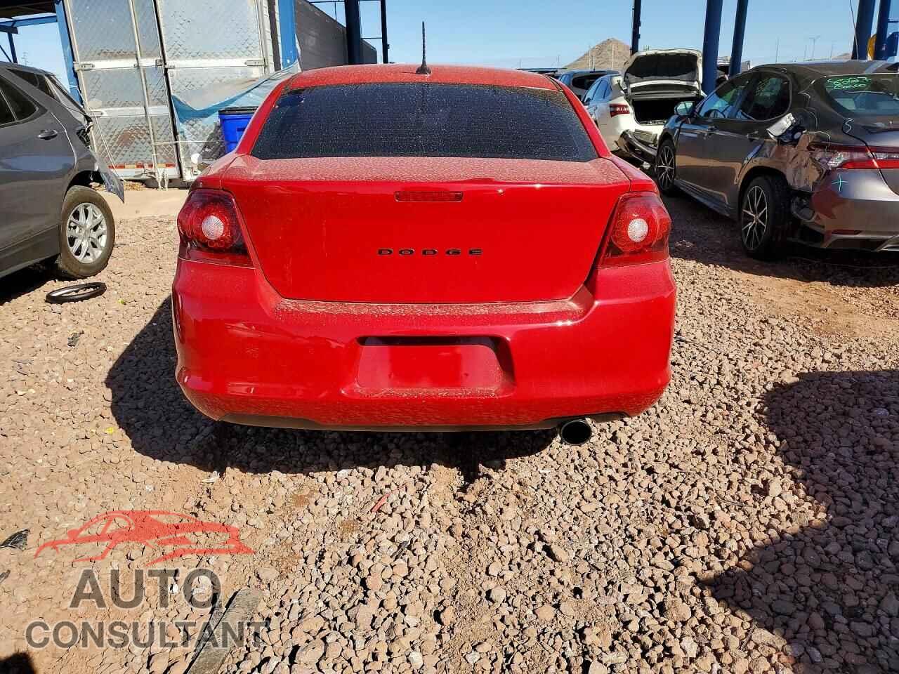 DODGE AVENGER 2012 - 1C3CDZAB5CN311330