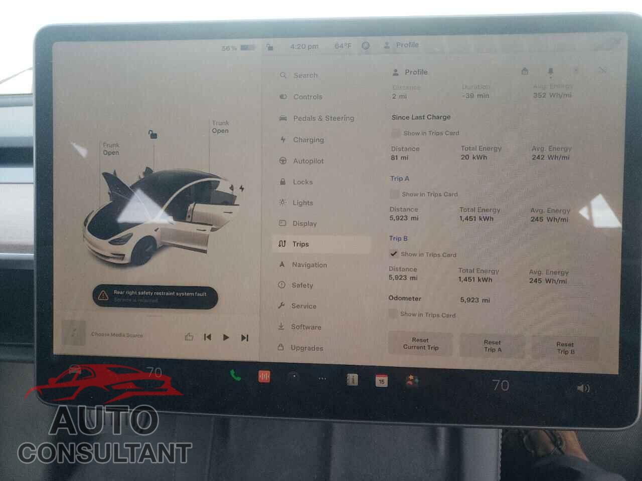 TESLA MODEL 3 2023 - 5YJ3E1EA0PF572445