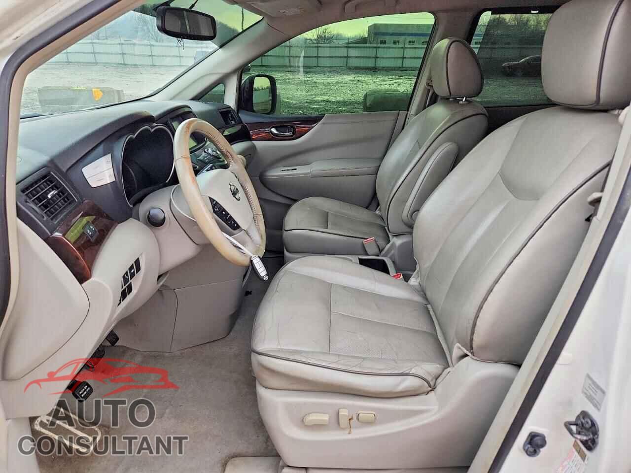 NISSAN QUEST 2012 - JN8AE2KP4C9046074