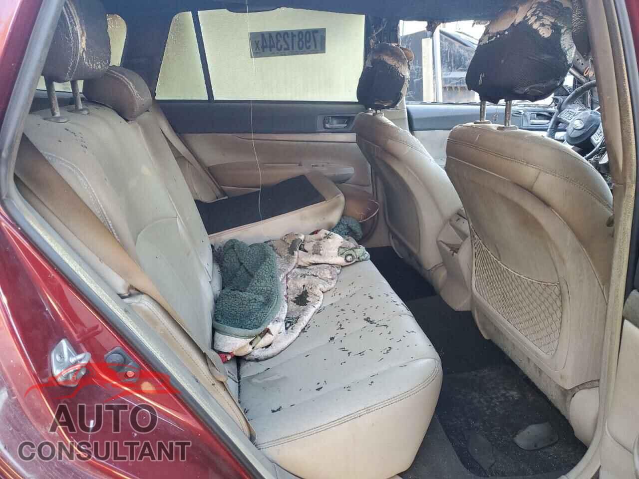SUBARU OUTBACK 2011 - 4S4BRCCC8B3430460