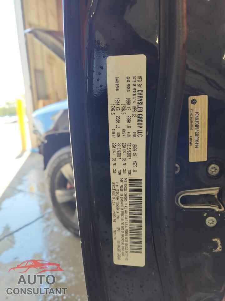 JEEP COMPASS 2012 - 1C4NJDBB1CD650414
