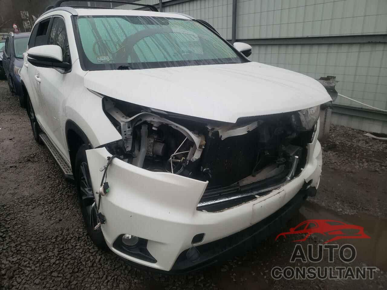 TOYOTA HIGHLANDER 2016 - 5TDJKRFH8GS303633