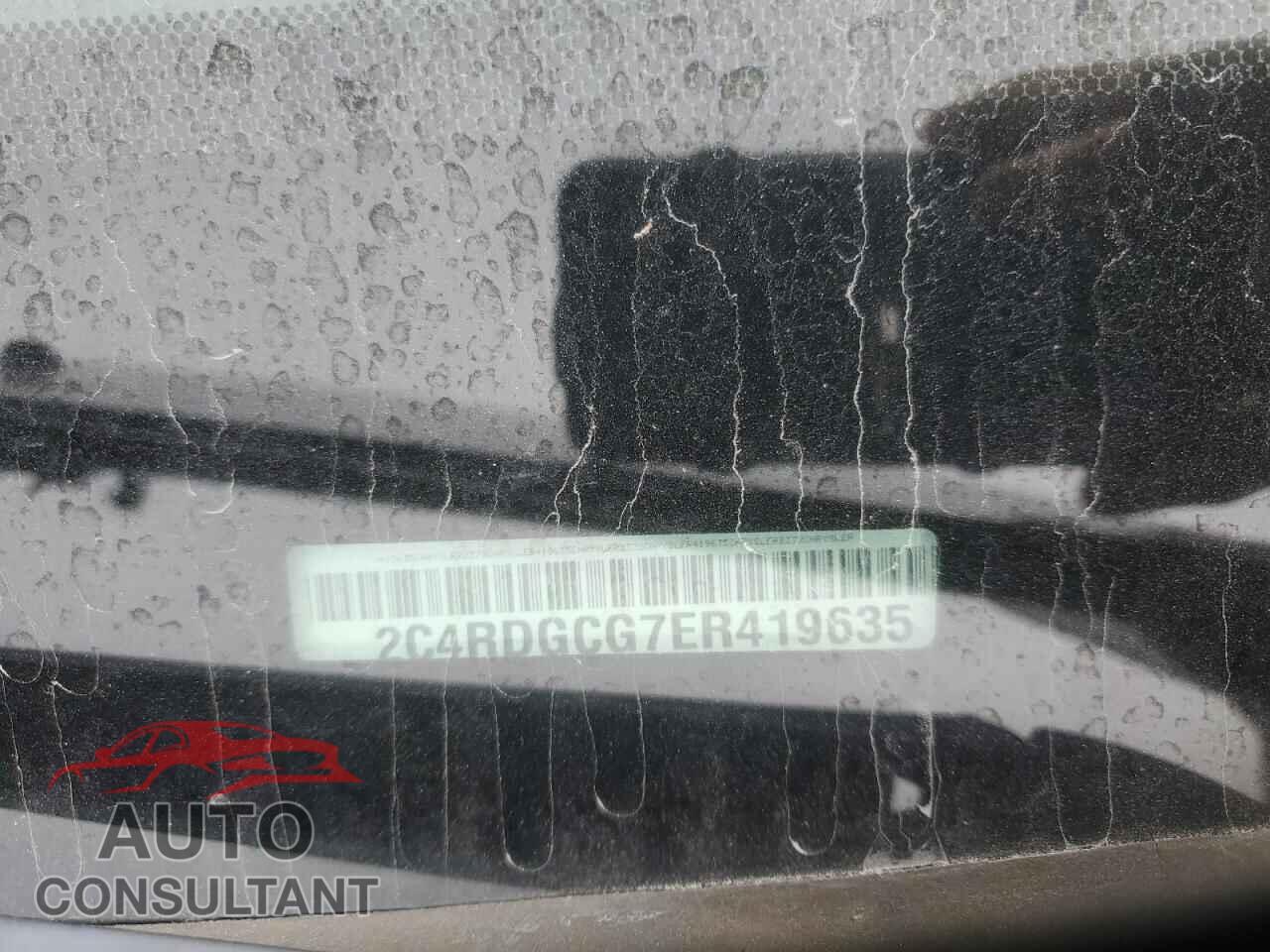 DODGE CARAVAN 2014 - 2C4RDGCG7ER419635