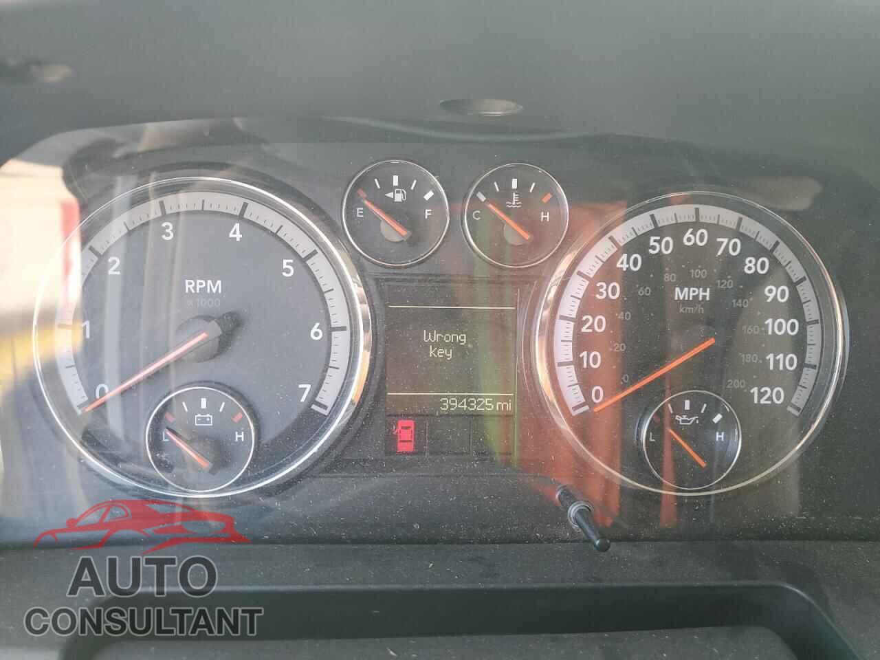 DODGE RAM 2500 2012 - 3C6TD4HT2CG173534