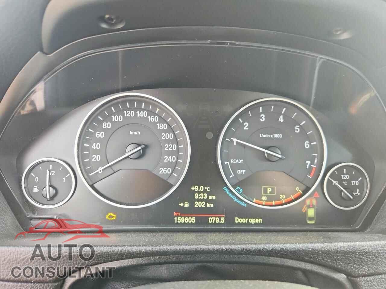 BMW 3 SERIES 2014 - WBA3B3C52EJ982600