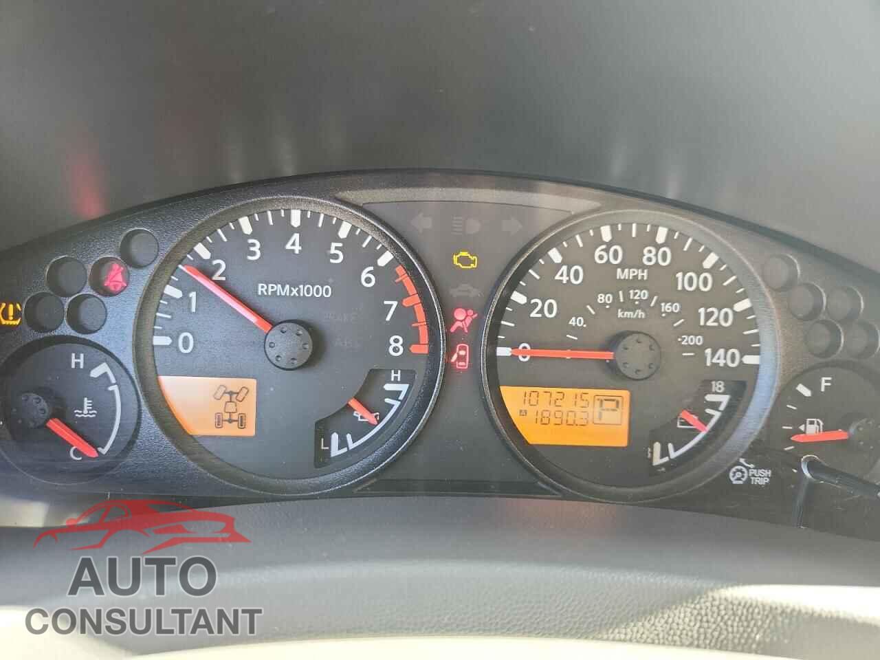 NISSAN FRONTIER 2012 - 1N6AD0EV7CC455876