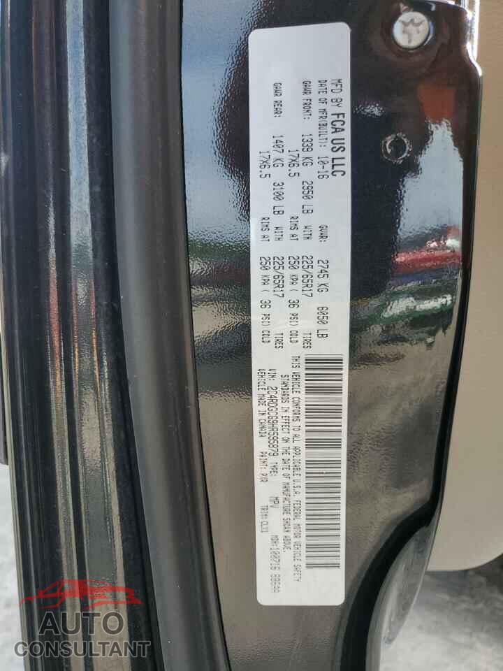 DODGE CARAVAN 2017 - 2C4RDGCG9HR595879