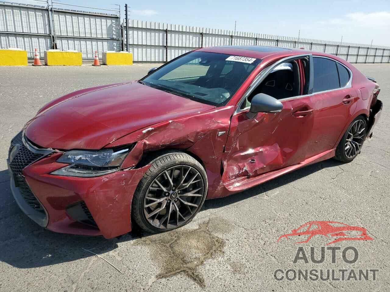 LEXUS GS-F 2016 - JTHBP1BL3GA000689