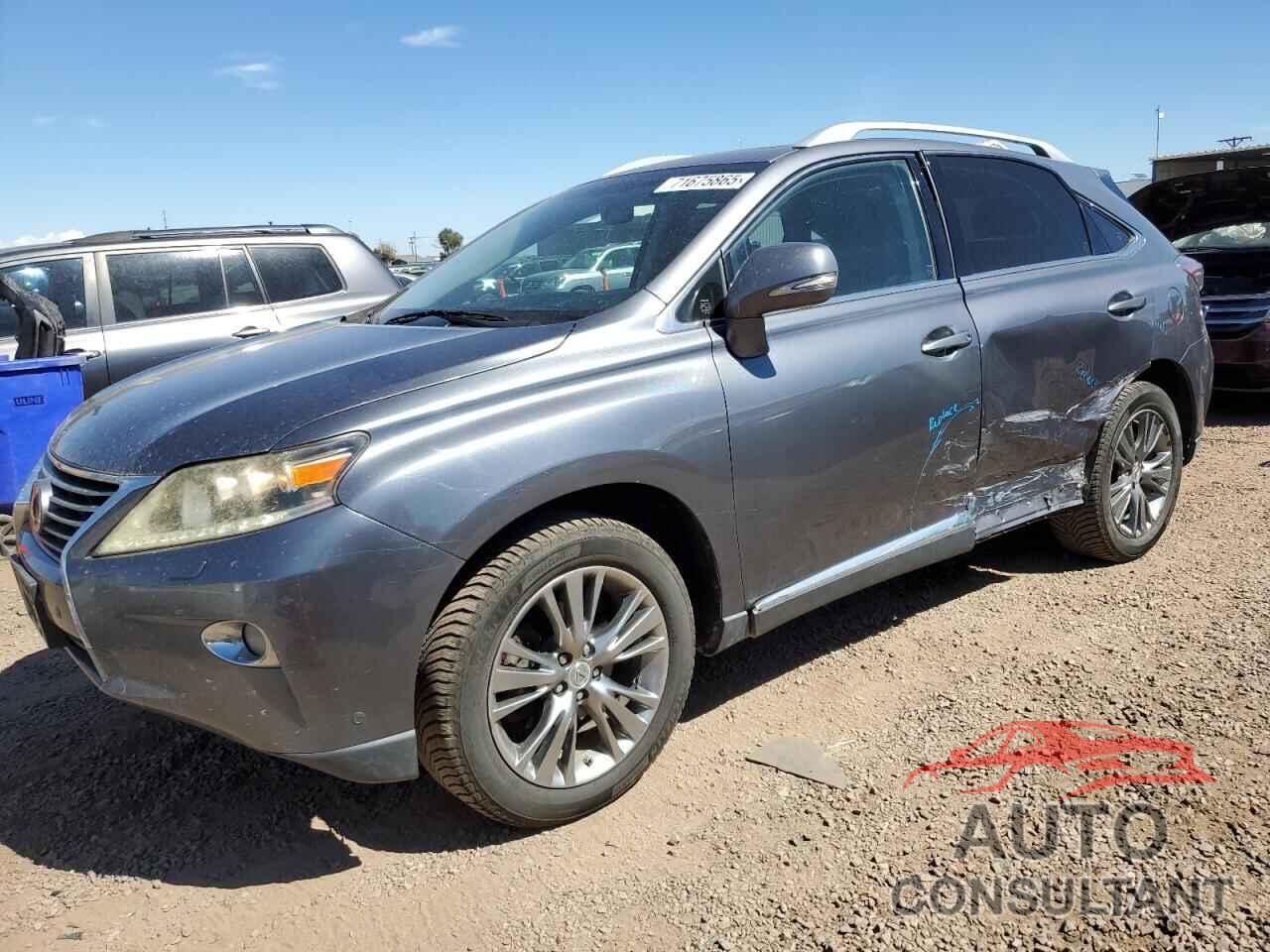 LEXUS RX450 2013 - JTJBC1BA6D2051134