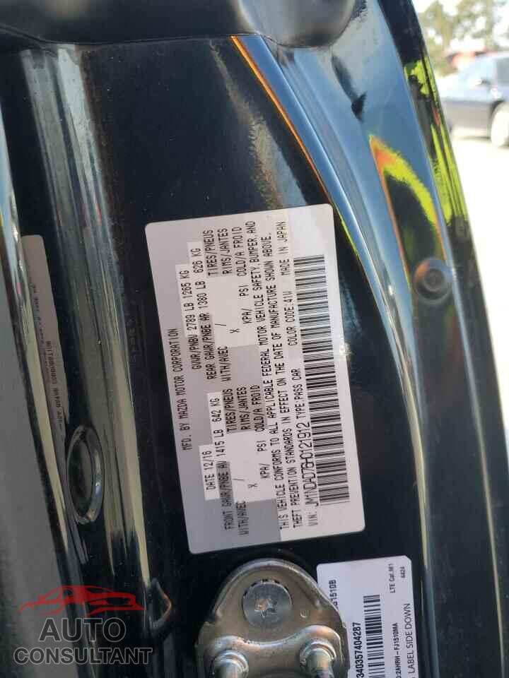 MAZDA MX5 2017 - JM1NDAD76H0121912
