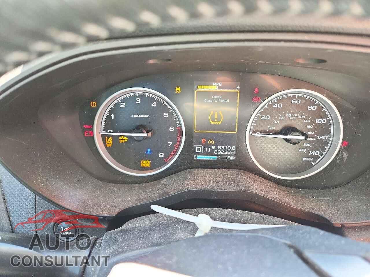 SUBARU FORESTER 2019 - JF2SKAGC9KH522575