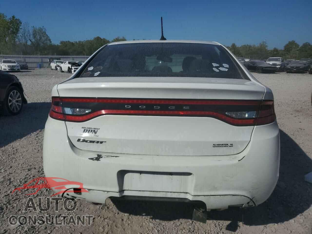 DODGE DART 2016 - 1C3CDFAA9GD584983