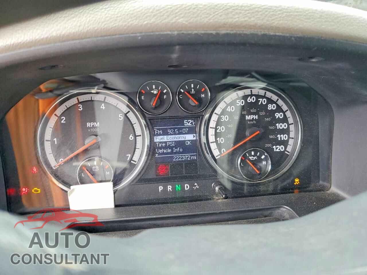 DODGE RAM 1500 2012 - 1C6RD7FP0CS261900