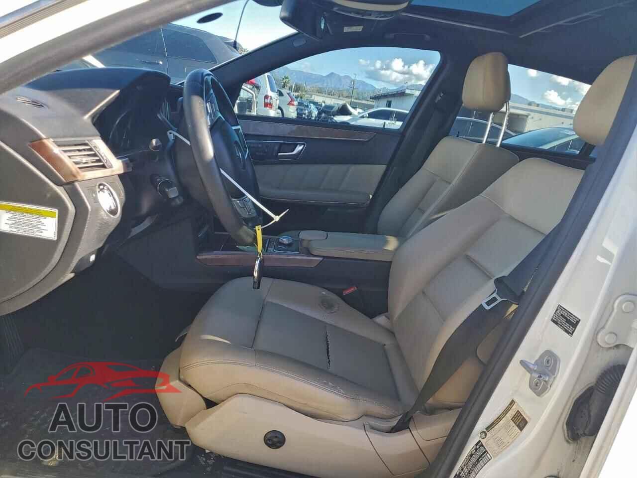 MERCEDES-BENZ E-CLASS 2012 - WDDHF5KBXCA553014