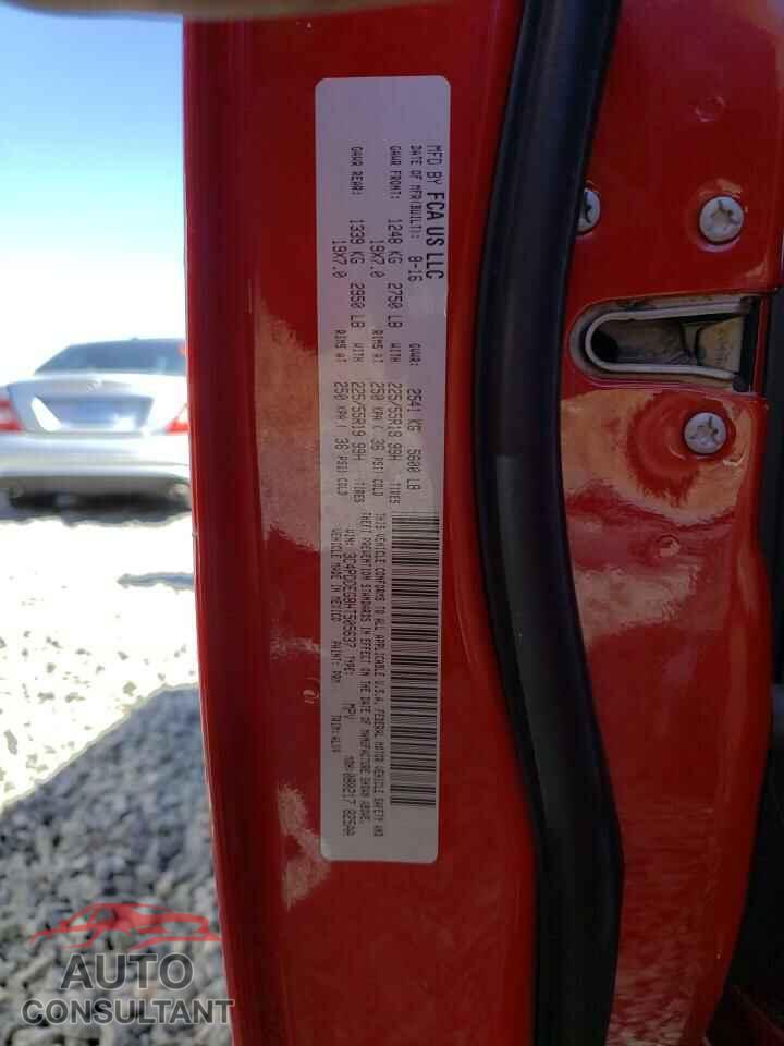 DODGE JOURNEY 2017 - 3C4PDDEG8HT505637