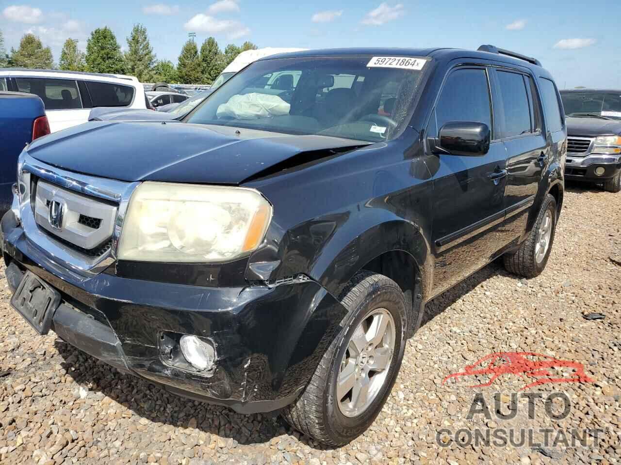 HONDA PILOT 2011 - 5FNYF4H70BB010381