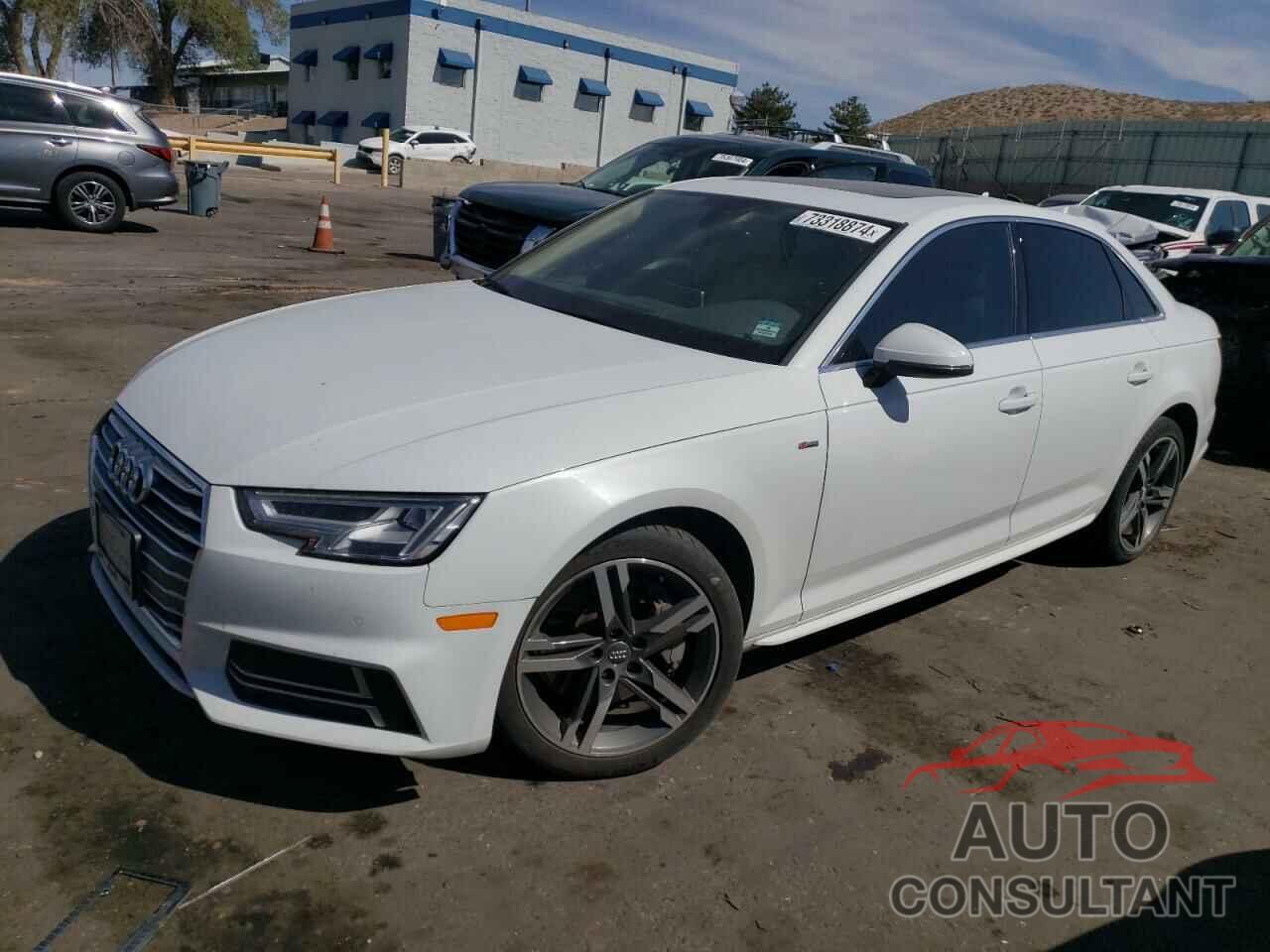 AUDI A4 2018 - WAUENAF40JA027649