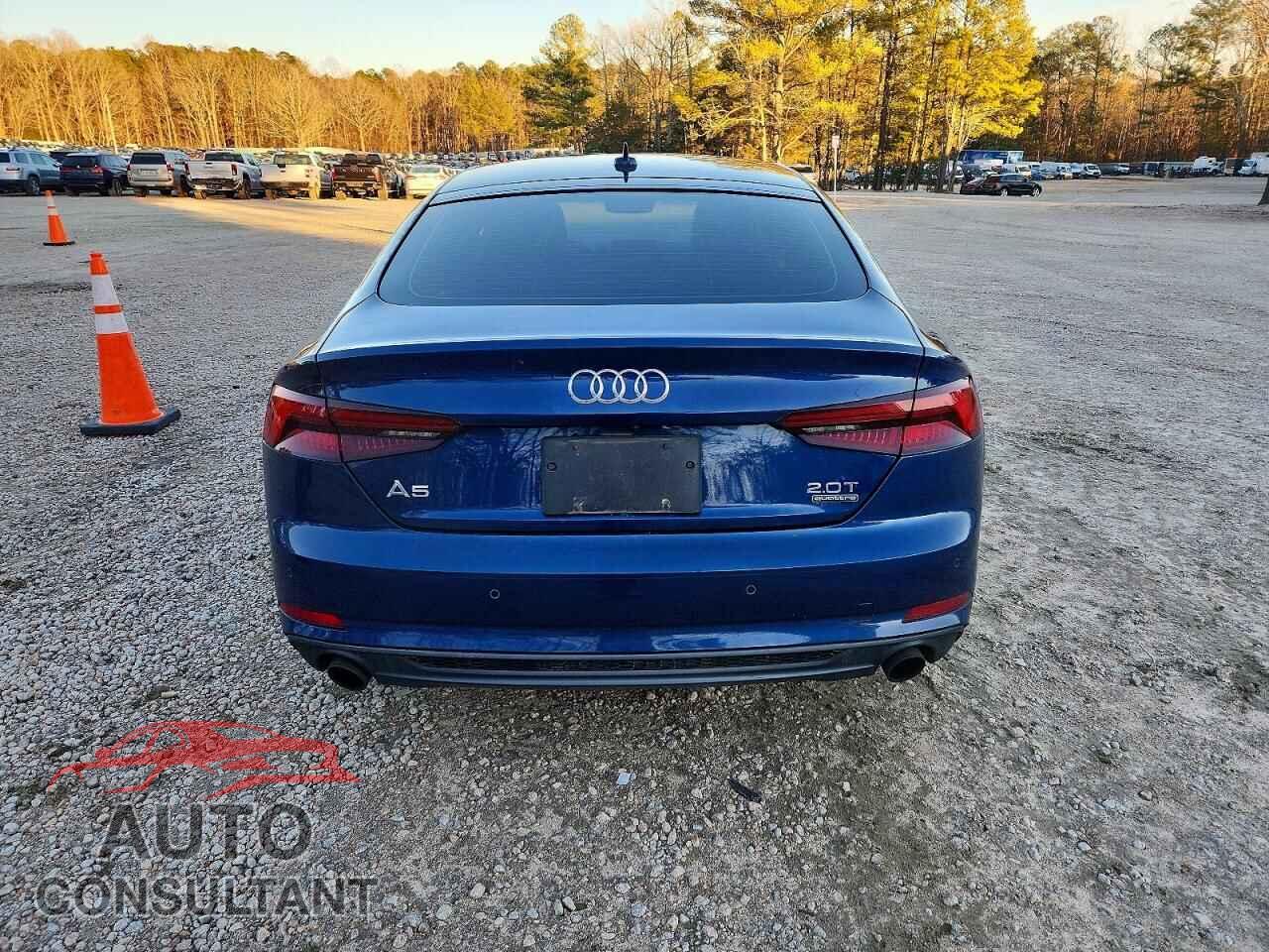AUDI A5 2018 - WAUENCF51JA054234