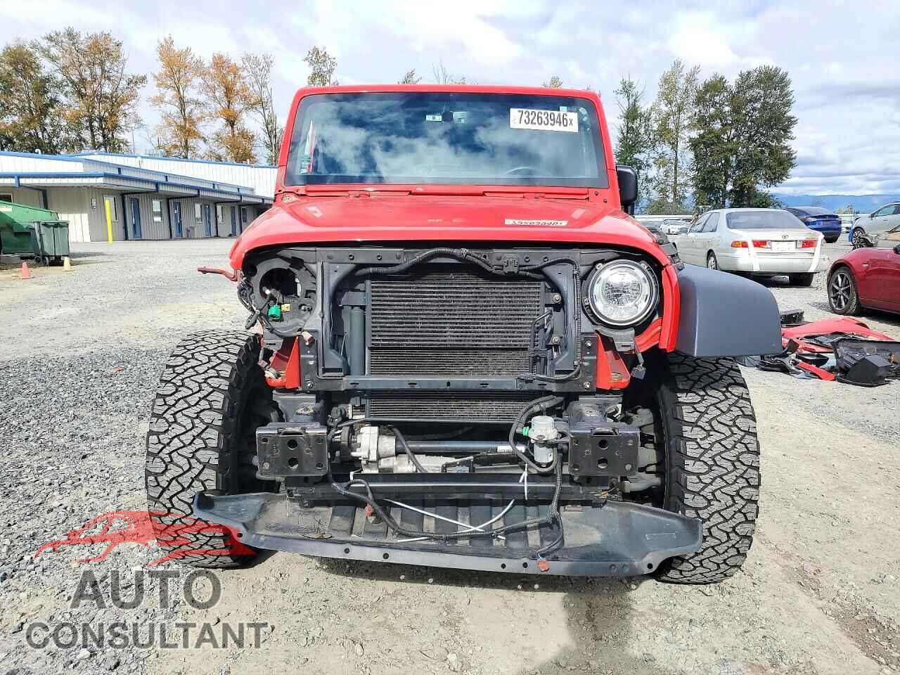JEEP WRANGLER 2017 - 1C4BJWFG3HL666275