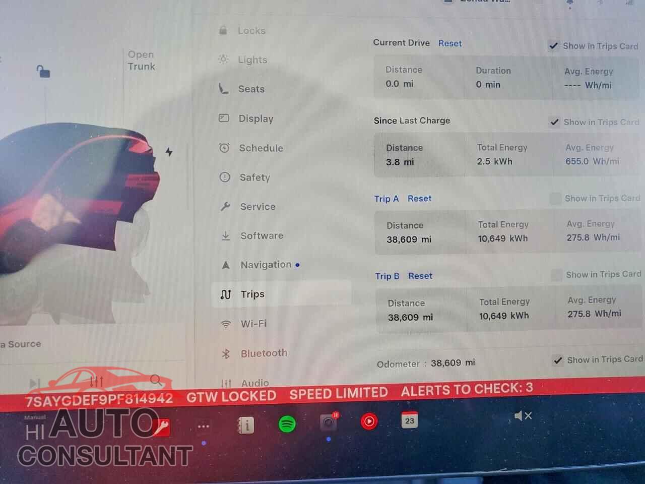TESLA MODEL Y 2023 - 7SAYGDEF9PF814942