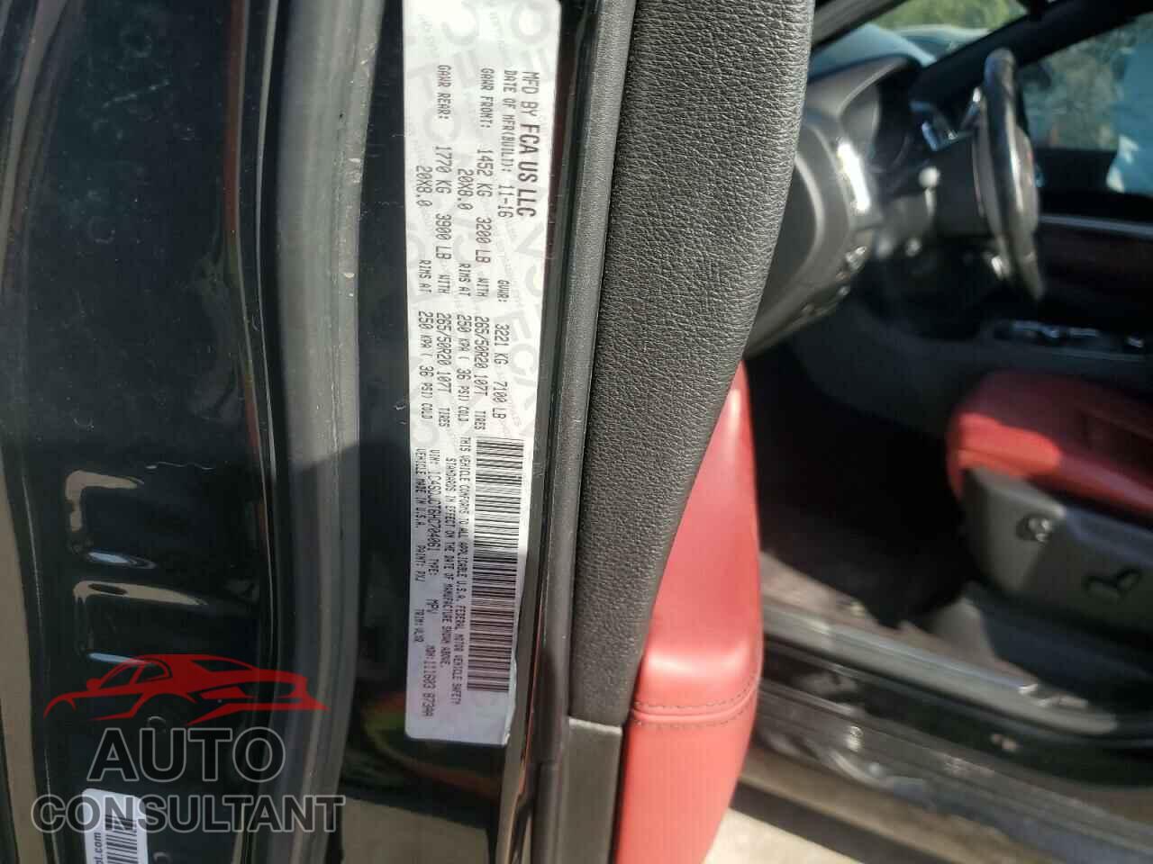DODGE DURANGO 2017 - 1C4SDJCT6HC704061