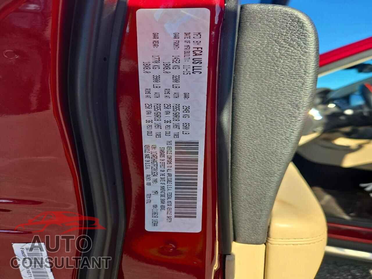 DODGE DURANGO 2015 - 1C4RDHAG7FC201634