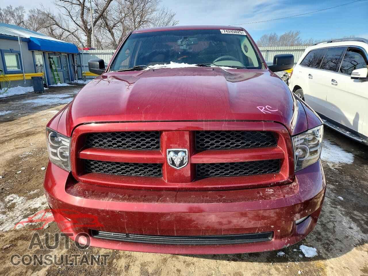 DODGE RAM 1500 2012 - 1C6RD6FT9CS331644