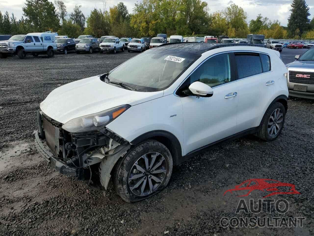 KIA SPORTAGE 2018 - KNDPNCAC4J7353179