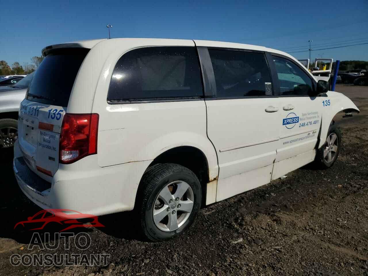 DODGE CARAVAN 2013 - 2C4RDGBG8DR554185