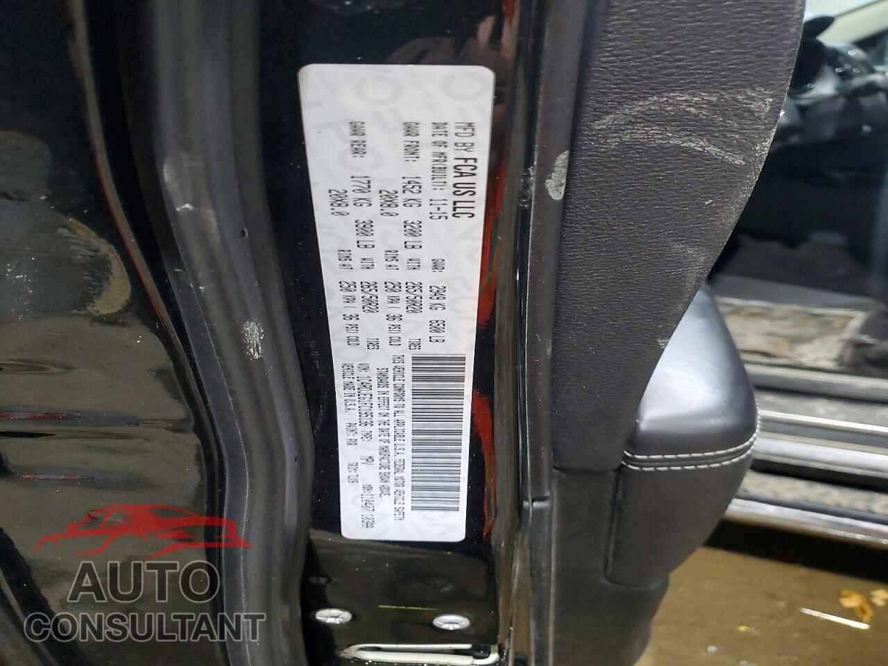 DODGE DURANGO 2015 - 1C4RDJEG1FC195136