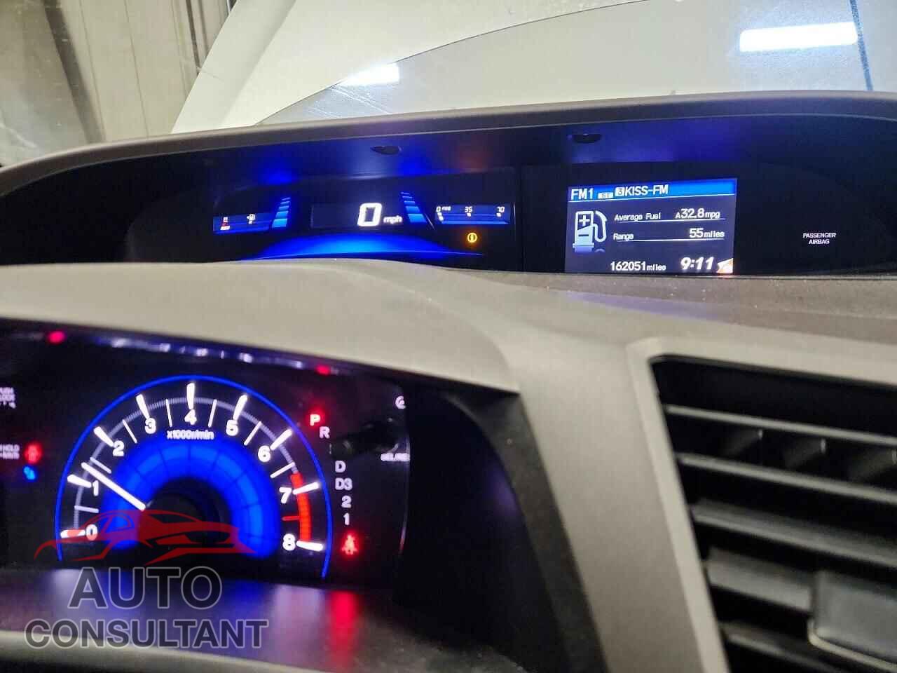 HONDA CIVIC 2012 - 19XFB2F59CE010458