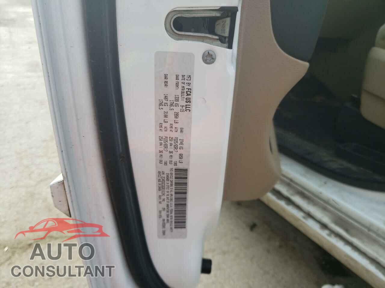 DODGE CARAVAN 2016 - 2C4RDGCG6GR161241