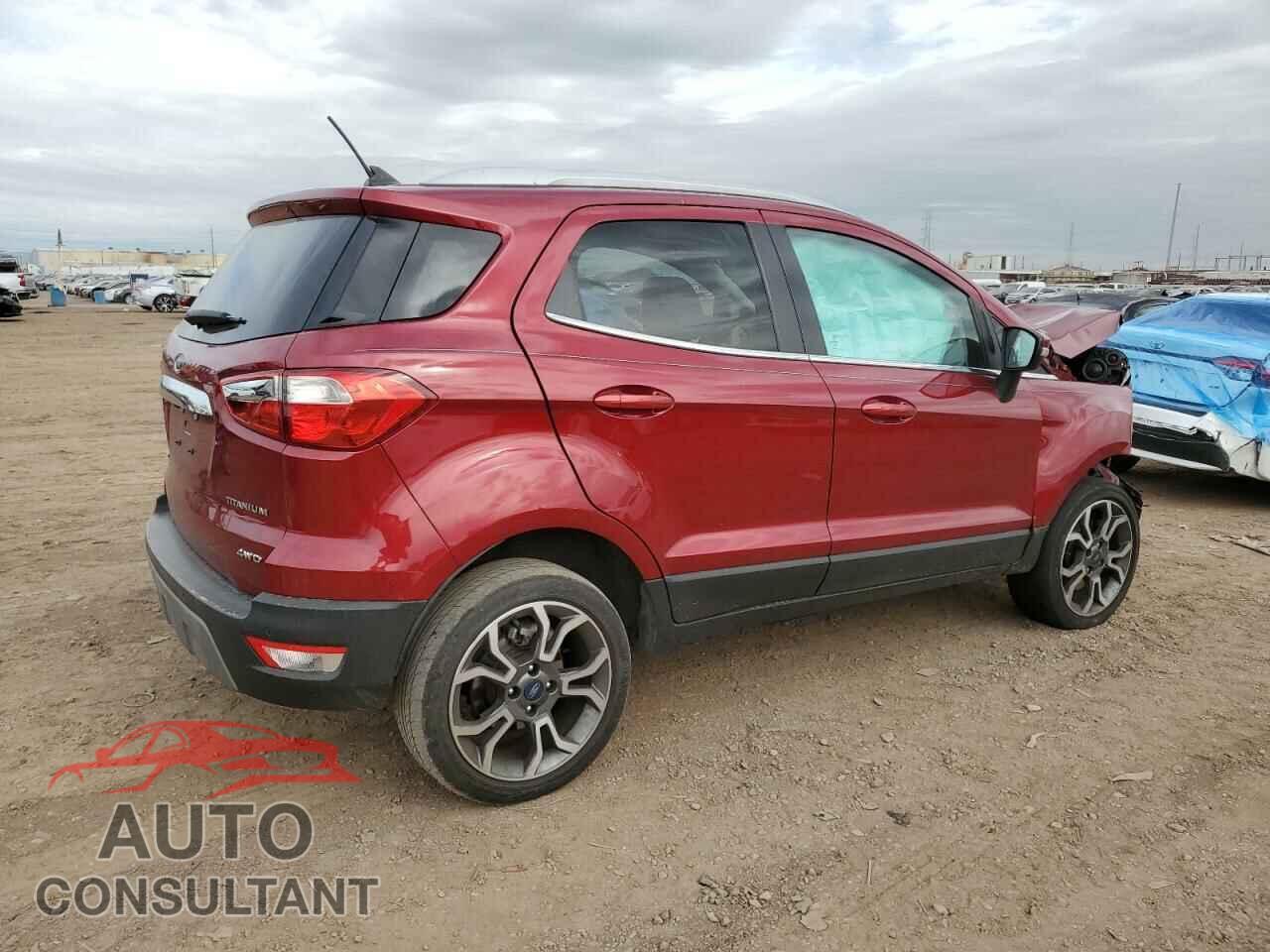 FORD ECOSPORT 2020 - MAJ6S3KL0LC336477