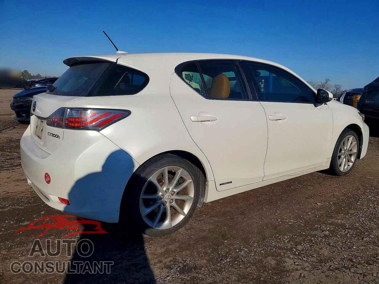 LEXUS CT 200 2012 - JTHKD5BH7C2090154